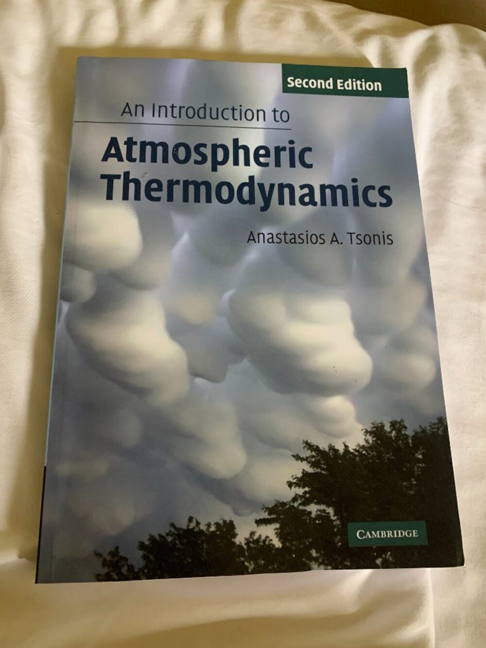 An Introduction to Atmospheric Thermodynamics - 2nd Edition - Tsonis